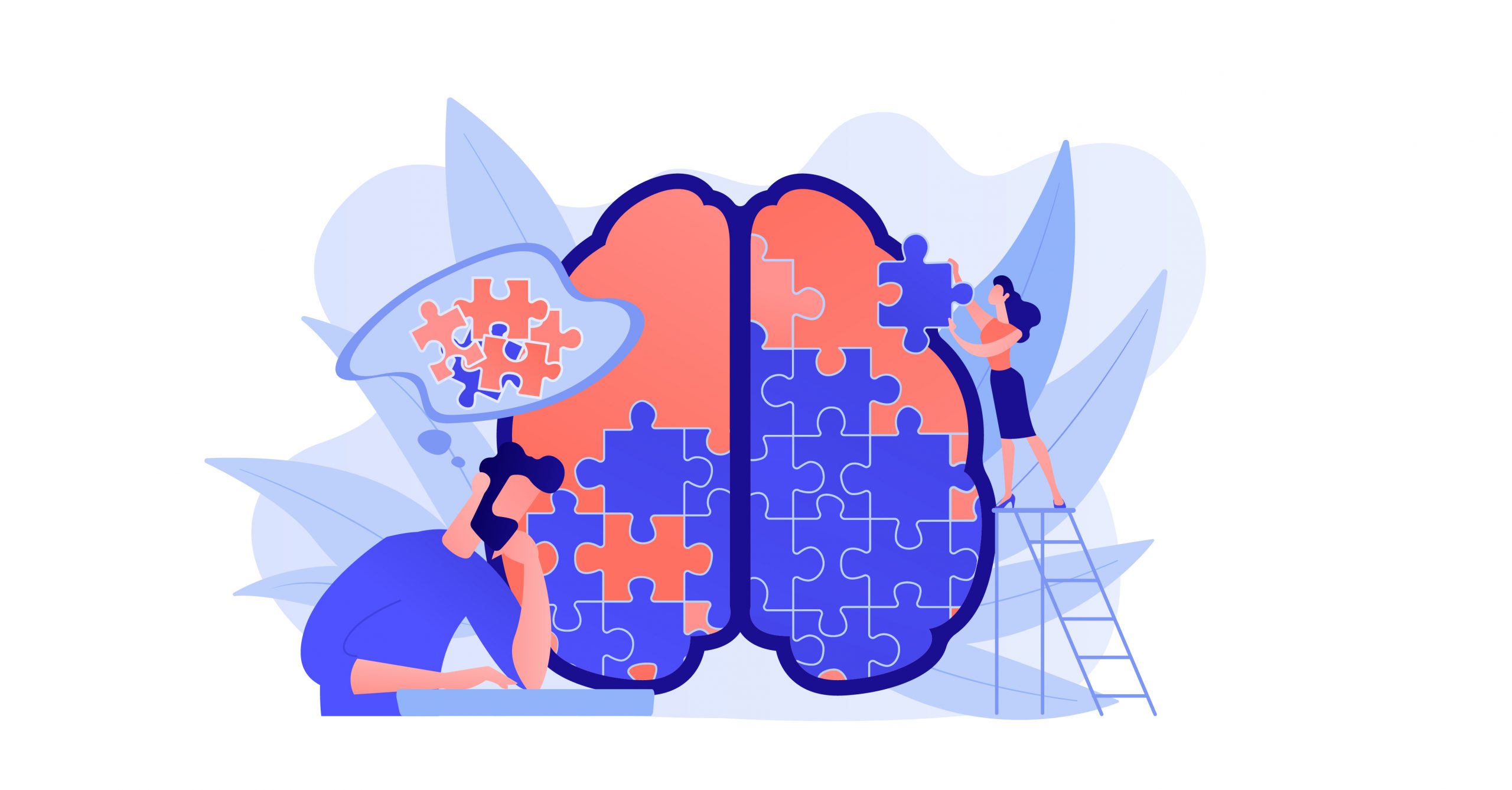 Illustration depicting strategies to manage cognitive load in online learning, including reducing extraneous information, leveraging existing knowledge, and using visuals for better comprehension.