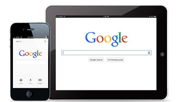 Example of Multi-device Consistent Experience - Google Search